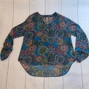 Point Multi Colored Blouse